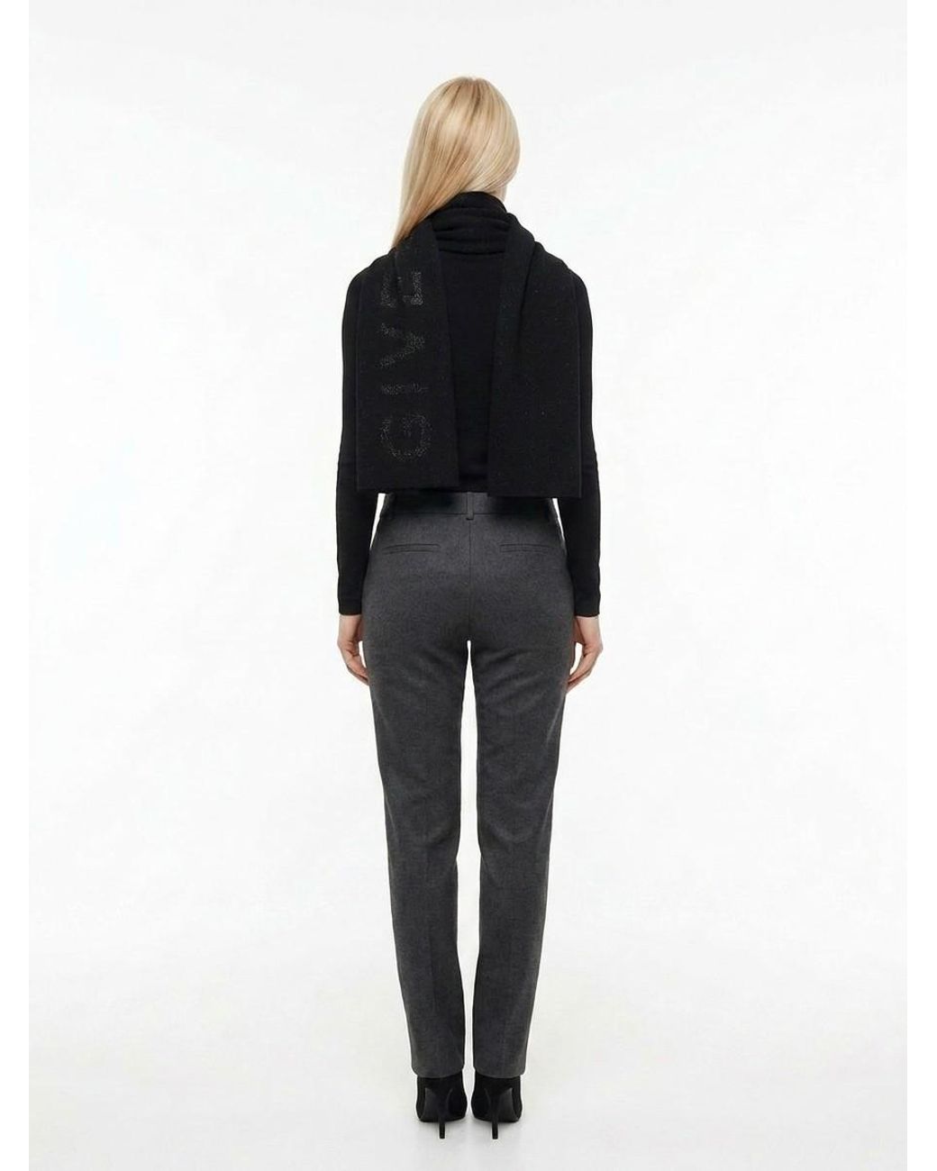 Givenchy Black Wool Scarf