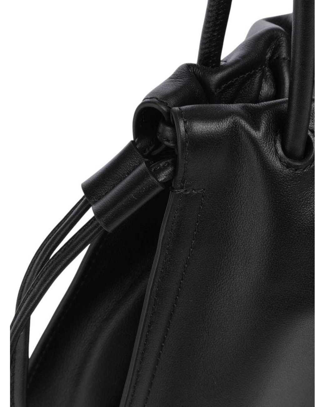 Coccinelle Black Hobo Bag Smooth Leather