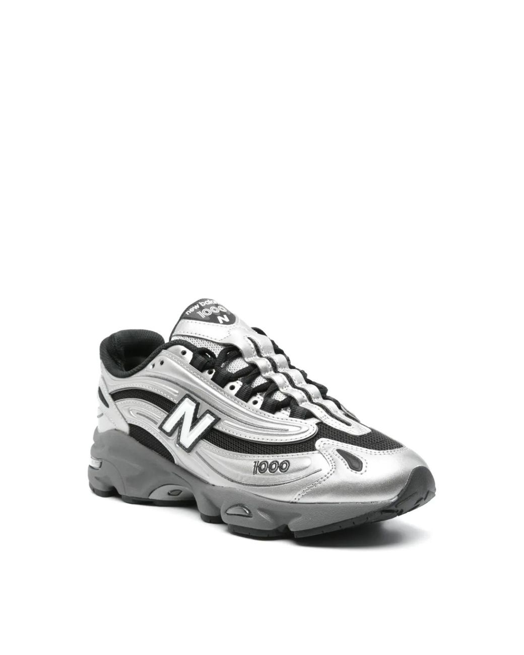 New Balance White 1000- Metallic Sneakers Shoes for men