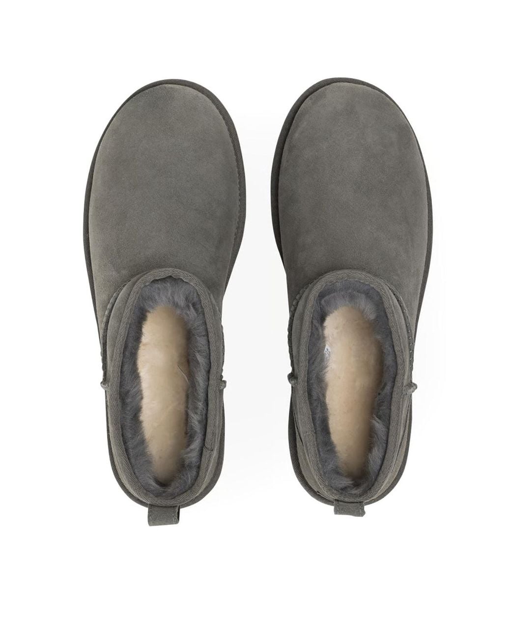 Ugg Gray Ugg Australia Suede Boots for men