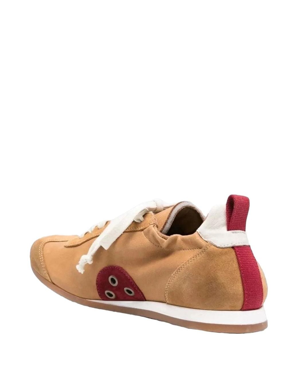 Uma Wang Multicolor Baseball Sneakers Mustard