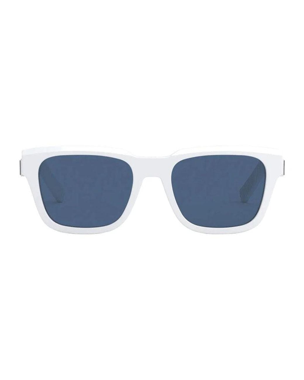 Dior Blue Frame And Lens Sunglasses for men