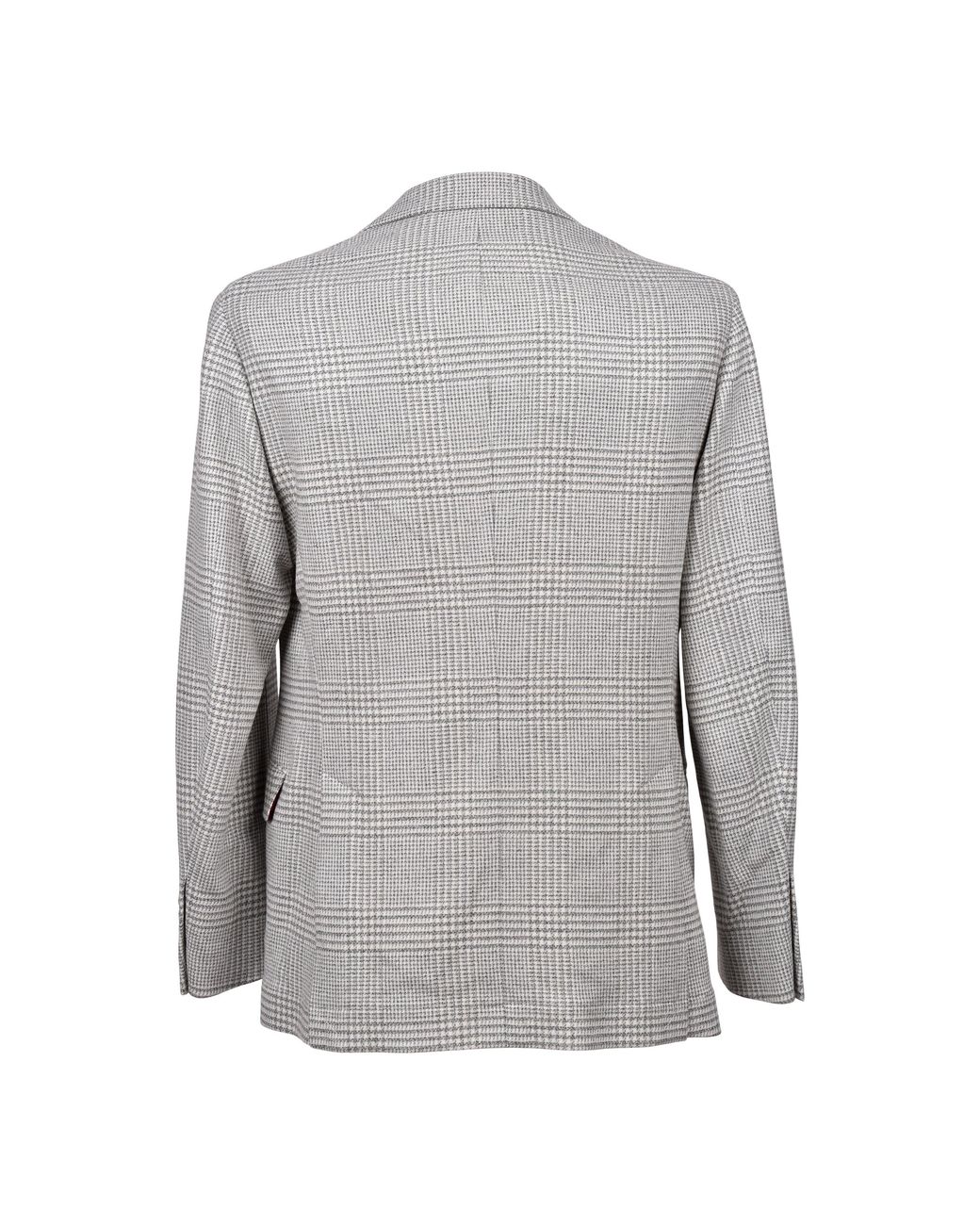 Brunello Cucinelli Gray Light Wool Check Suit for men