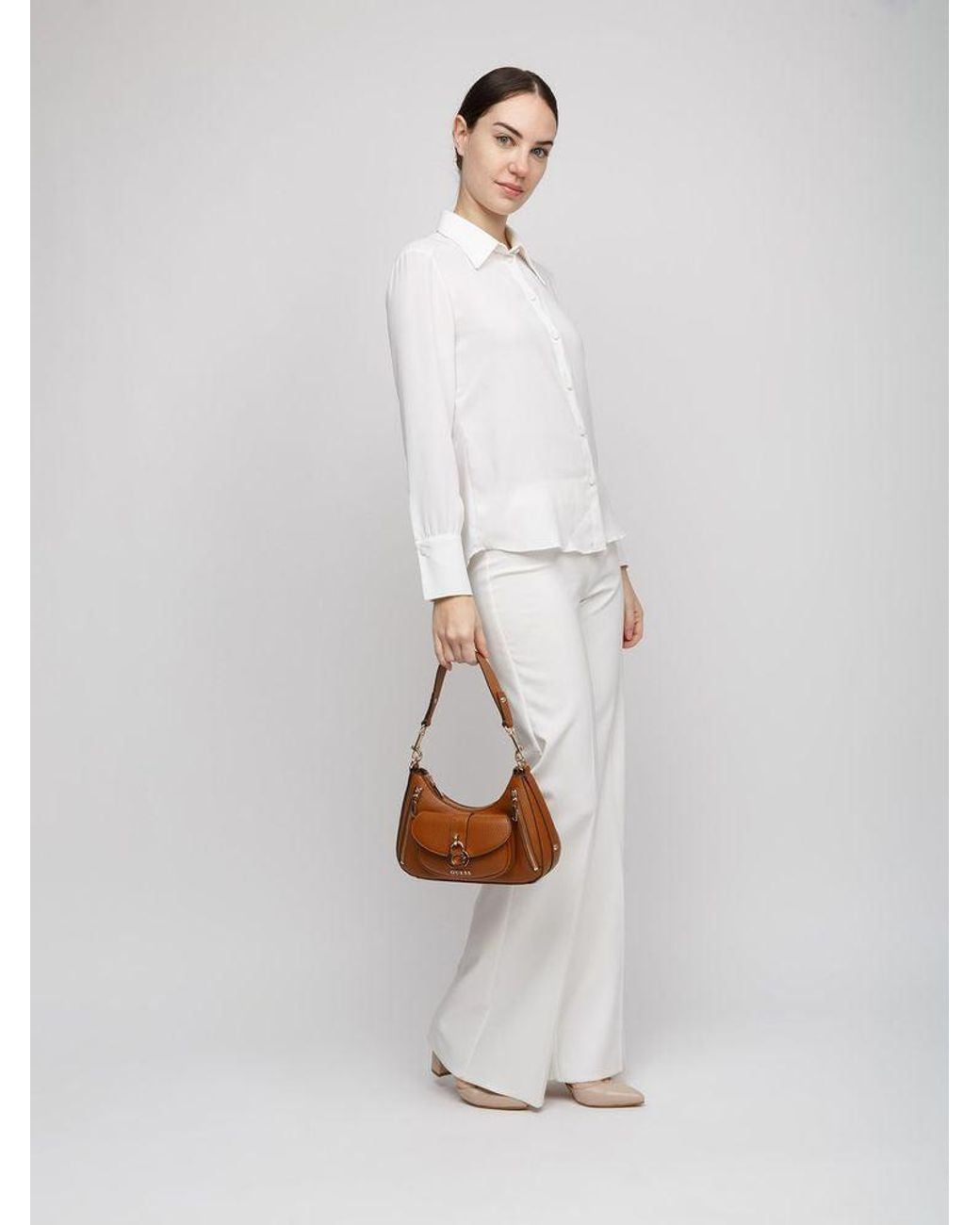 Guess Brown Guess Jessa Shoulder Bag