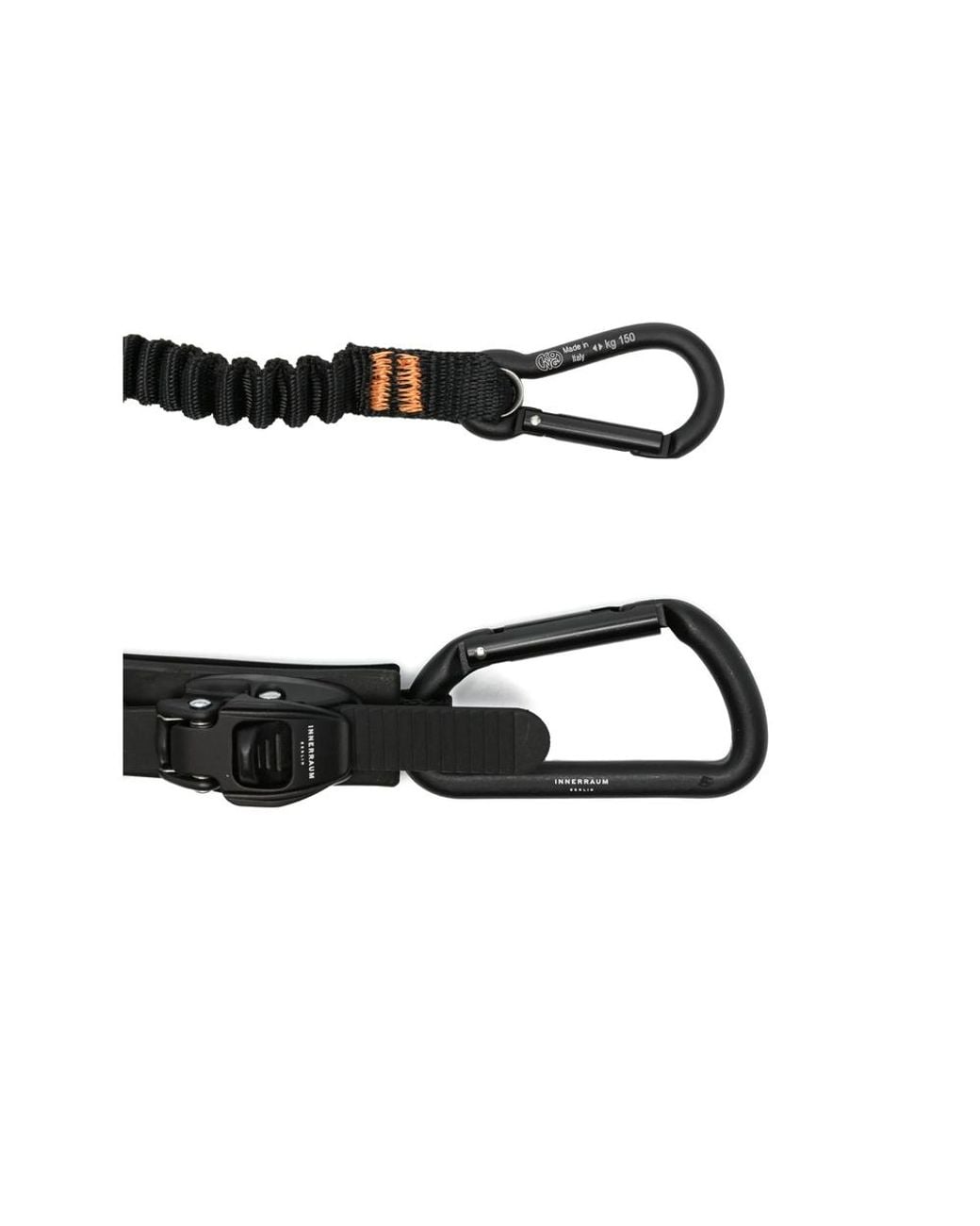 Innerraum Brown Bungee-Cord Carabiner Belt for men