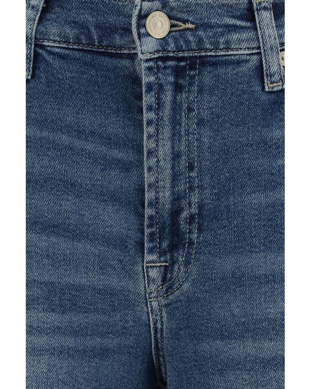 7 For All Mankind Blue Jeans Denim Cotton