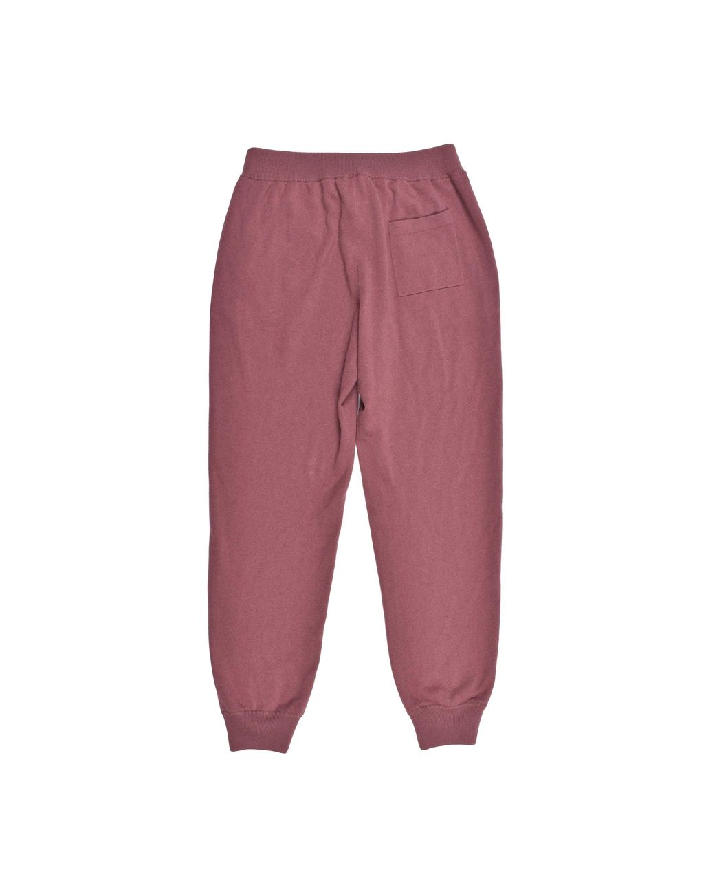 Brunello Cucinelli Red Beige Wool Joggers (workout Pants)