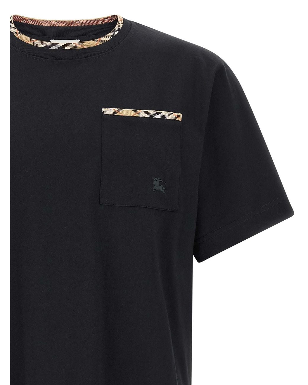 Burberry Black 'Ryan' T-Shirt for men