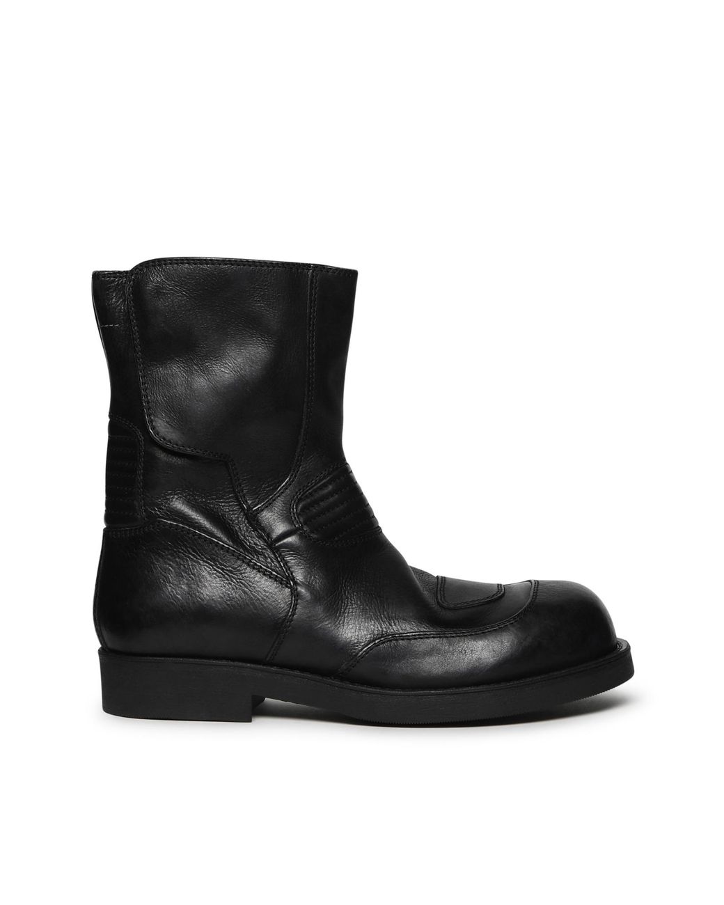 MM6 by Maison Margiela Boots Calfskin in Black for Men | Lyst UK