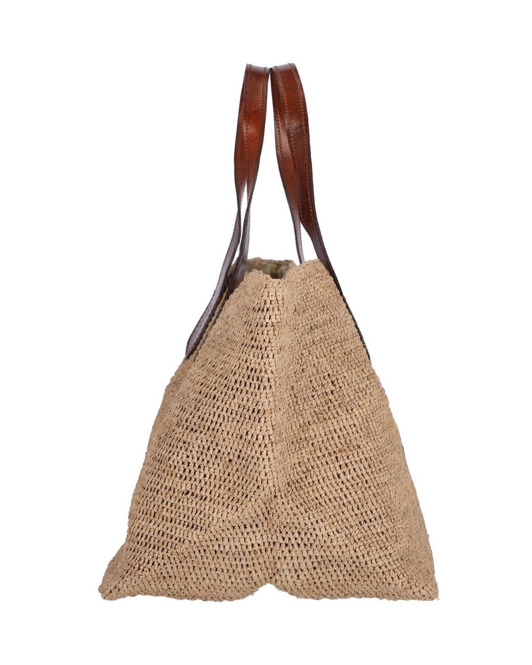 IBELIV Brown Bags Raphia