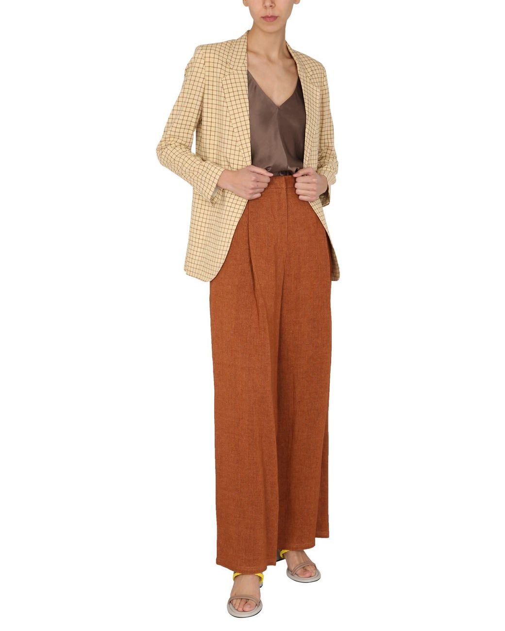 - Save 10% Alysi Synthetic Bourette Blazer in Beige Womens Clothing Jackets Blazers Natural sport coats and suit jackets 