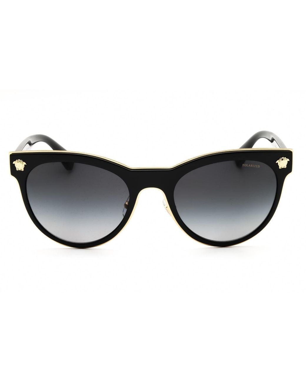 Versace Black Versace 0Ve2198 Polarized Gradient Sunglasses