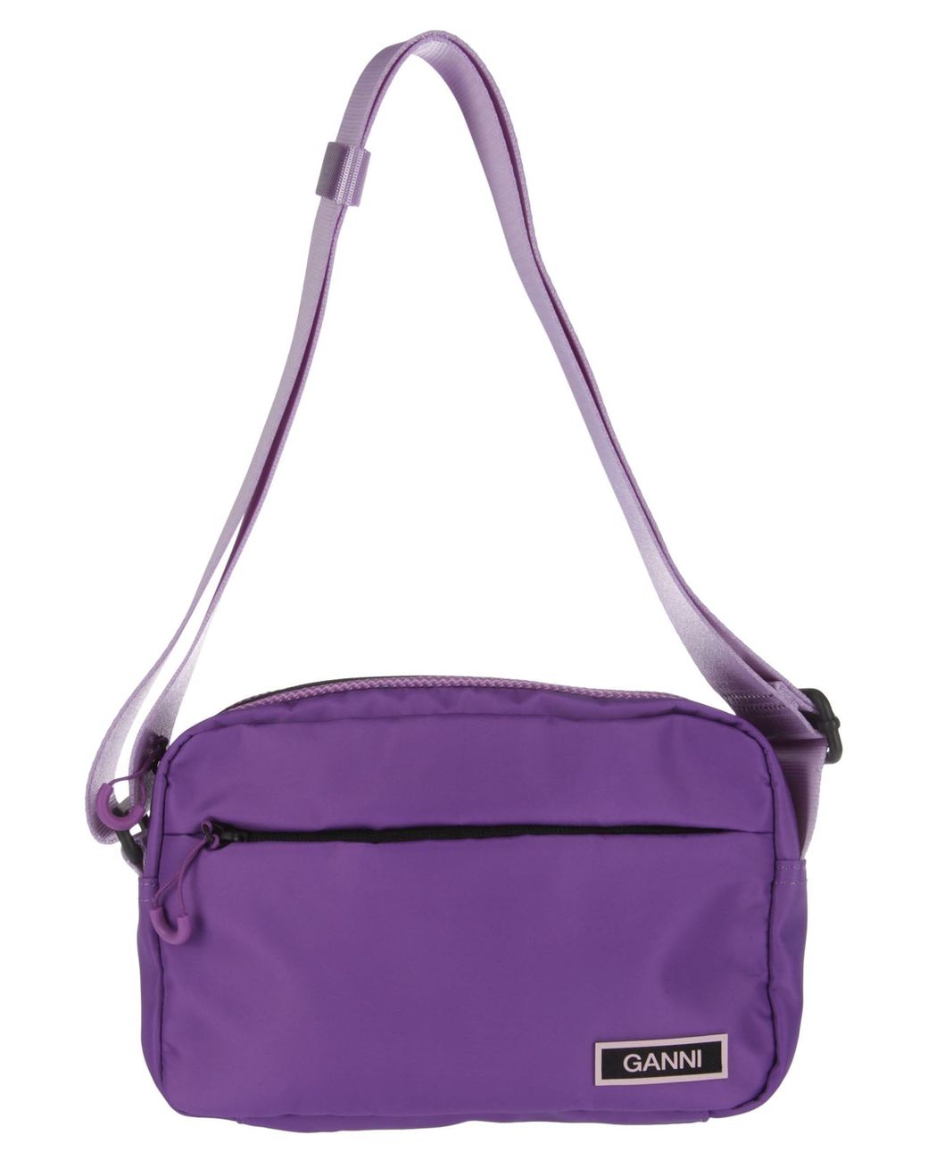 Ganni Recycled Tech Festival Bag in Purple | Lyst