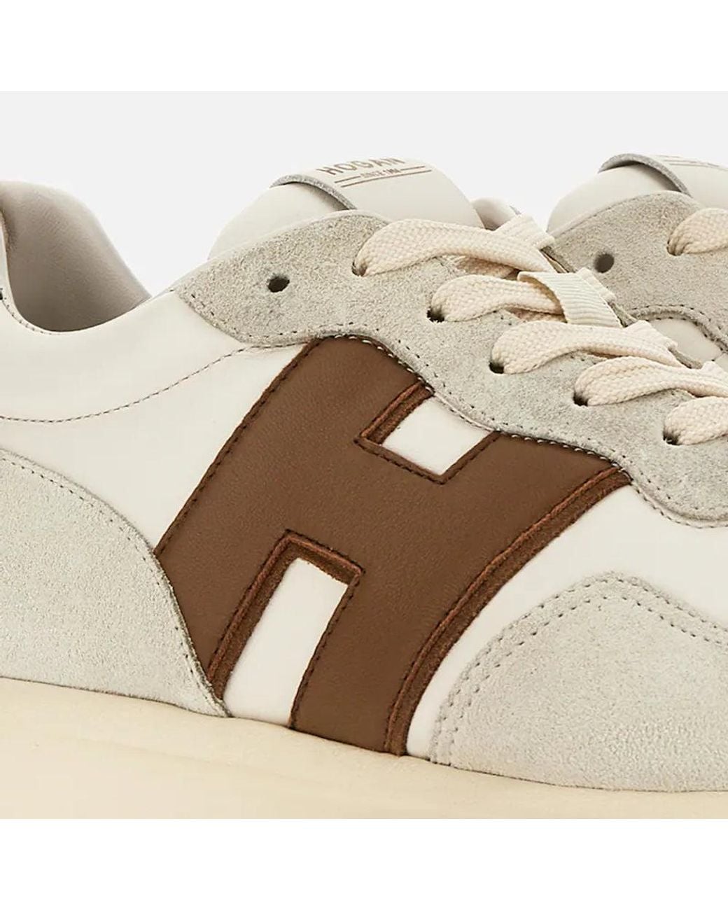 Hogan Natural Hogan E26 Sneaker — Cream for men