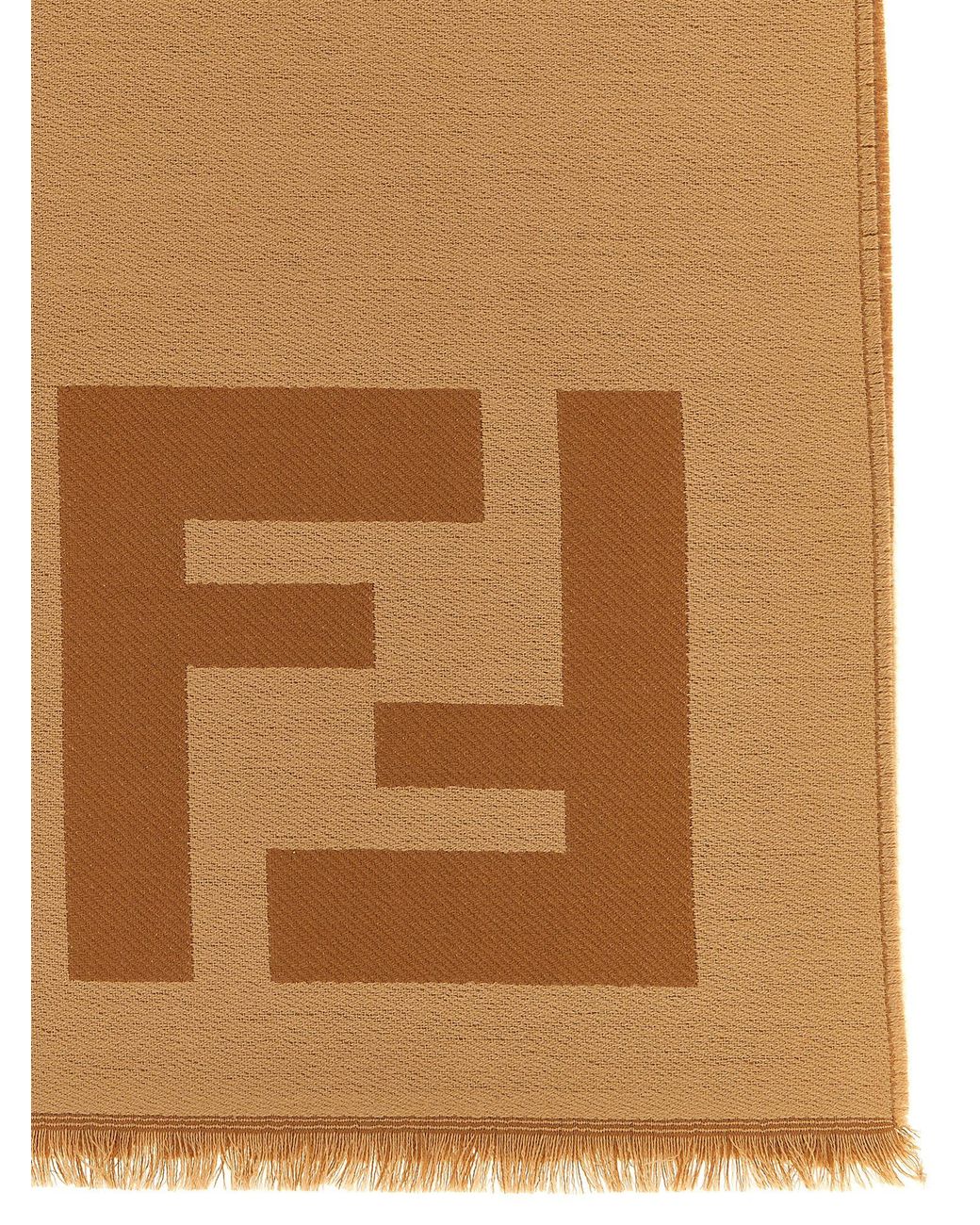 Fendi Natural Ff Macro Scarf for men