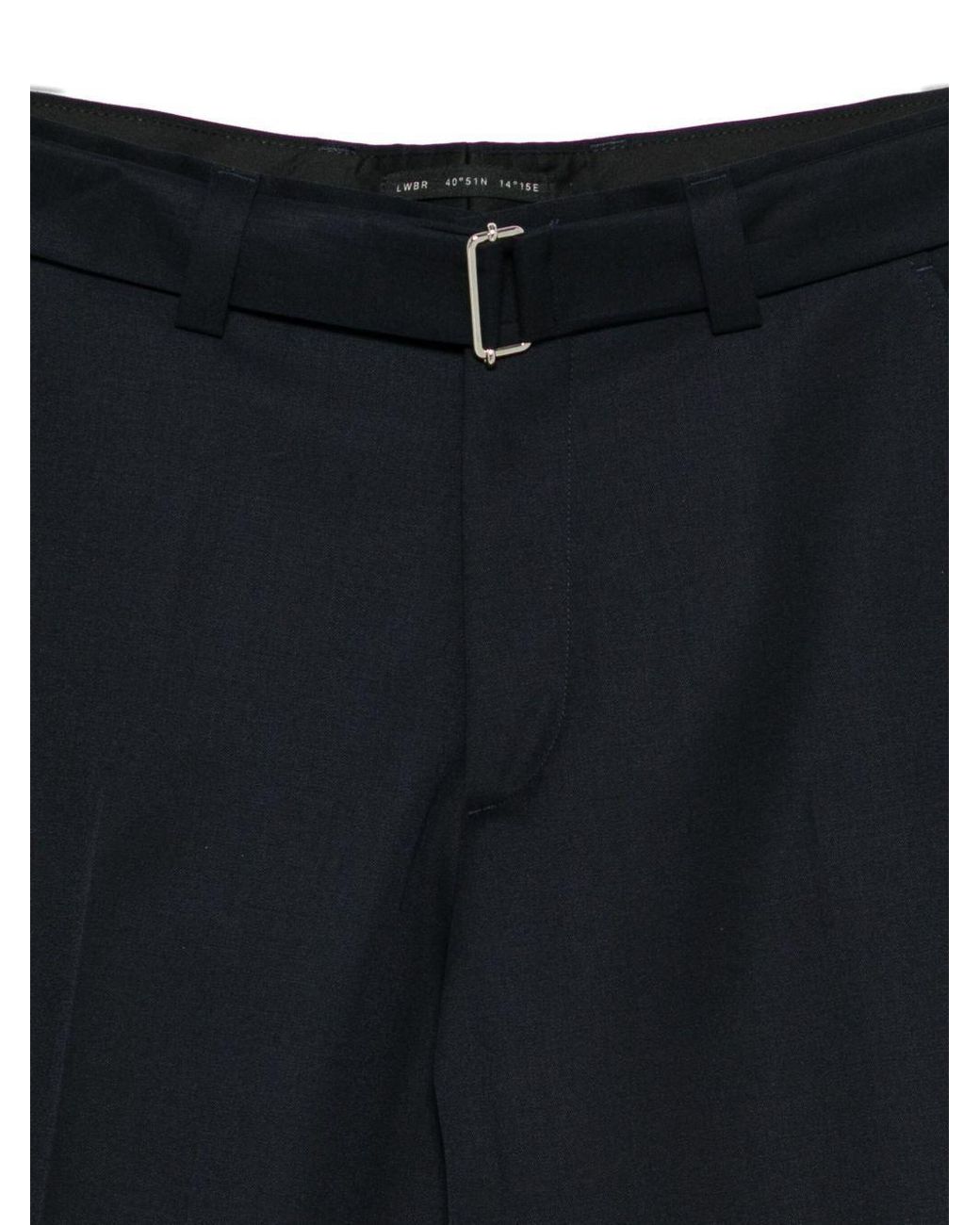 Low Brand Black Trousers Polyester for men