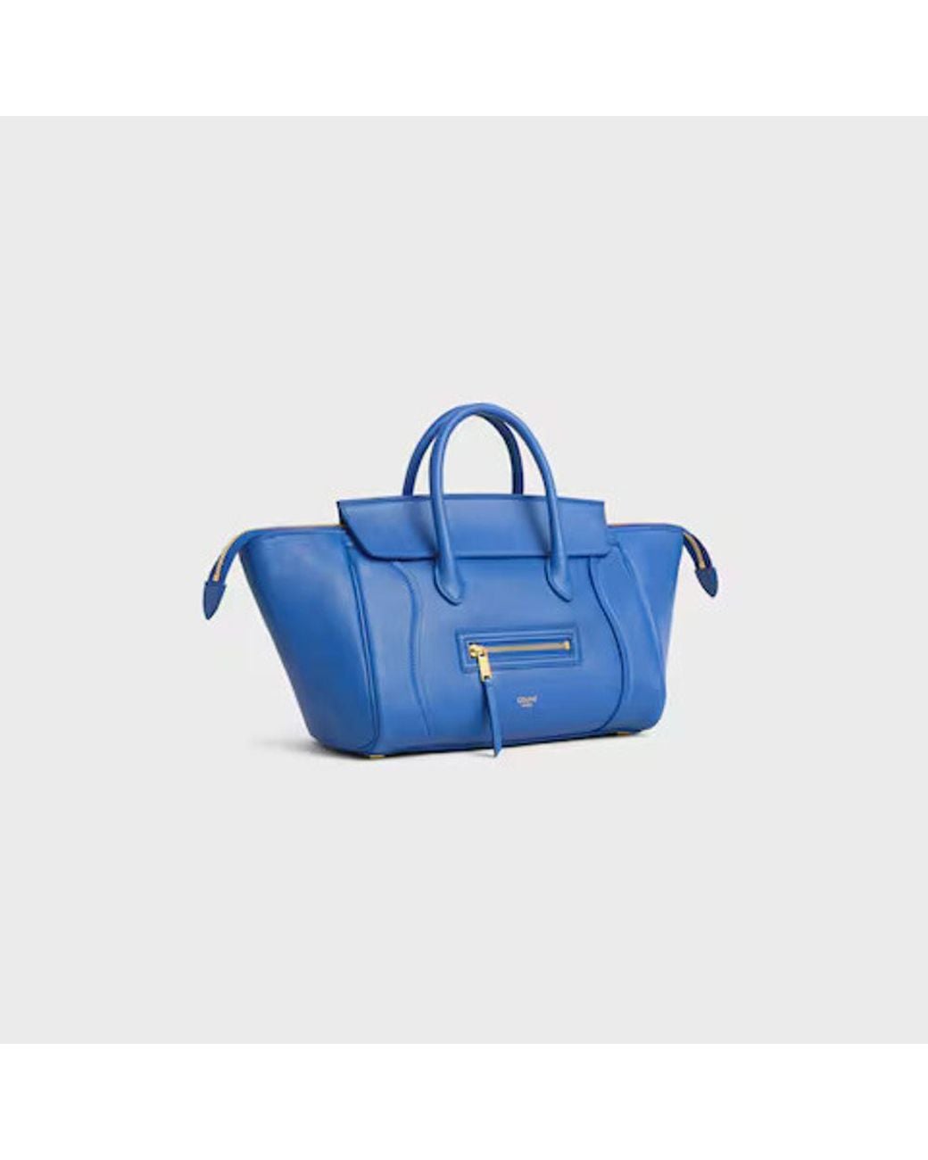 Céline Blue Celine E26 Shoulder Bag