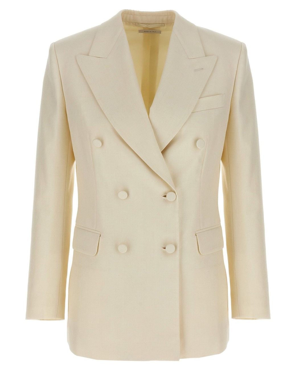 Brioni Natural Flavia Blazer