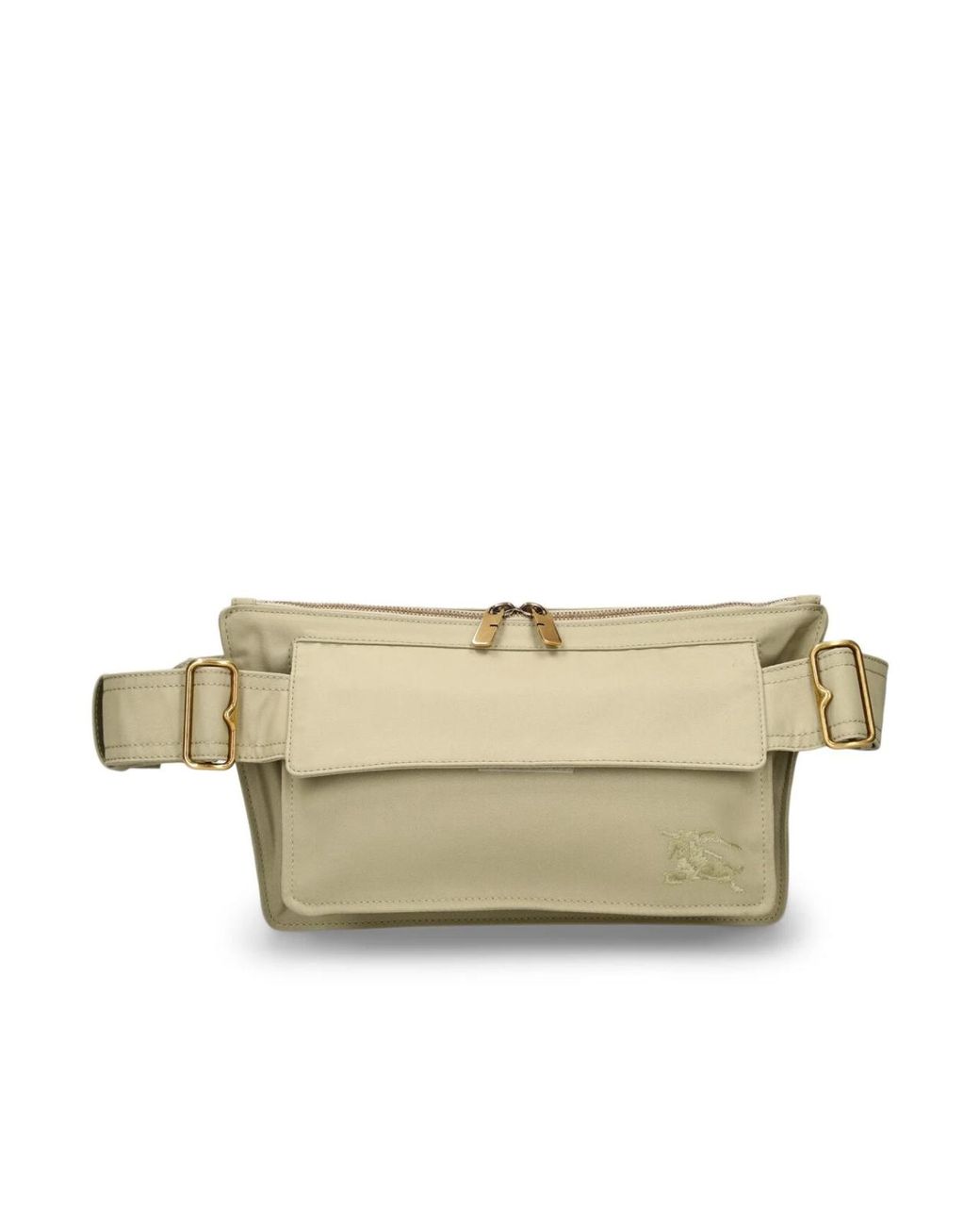 Burberry Natural Trench Gabardine Logo Belt Bag for men