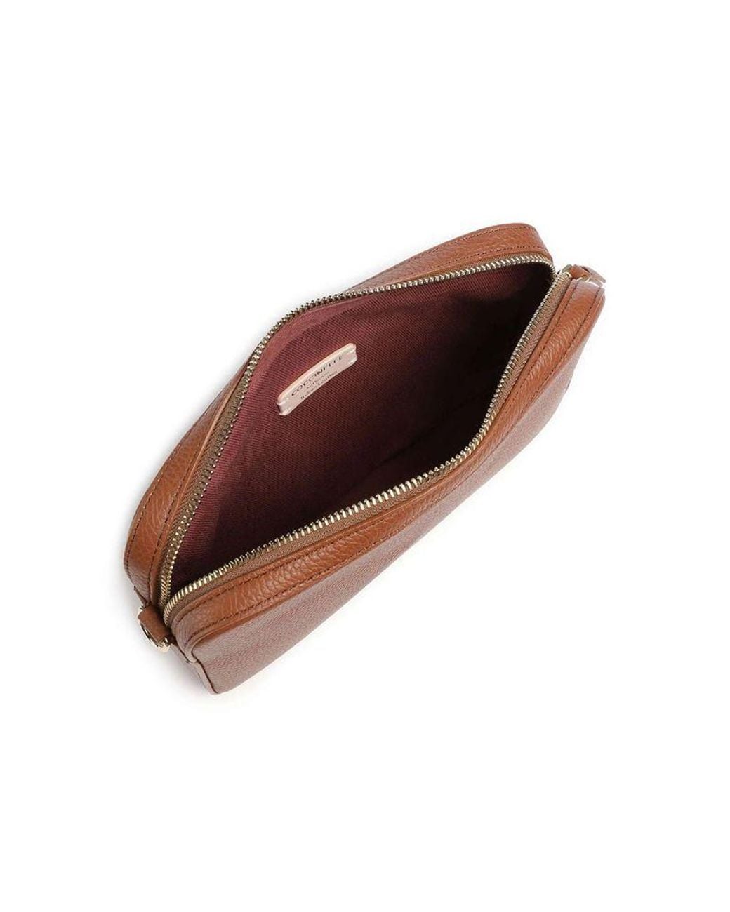 Coccinelle Brown Shoulder Bag Cowhide