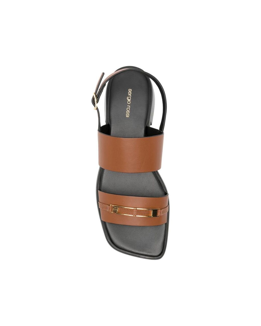 Sergio Rossi Brown High Heel Sandals