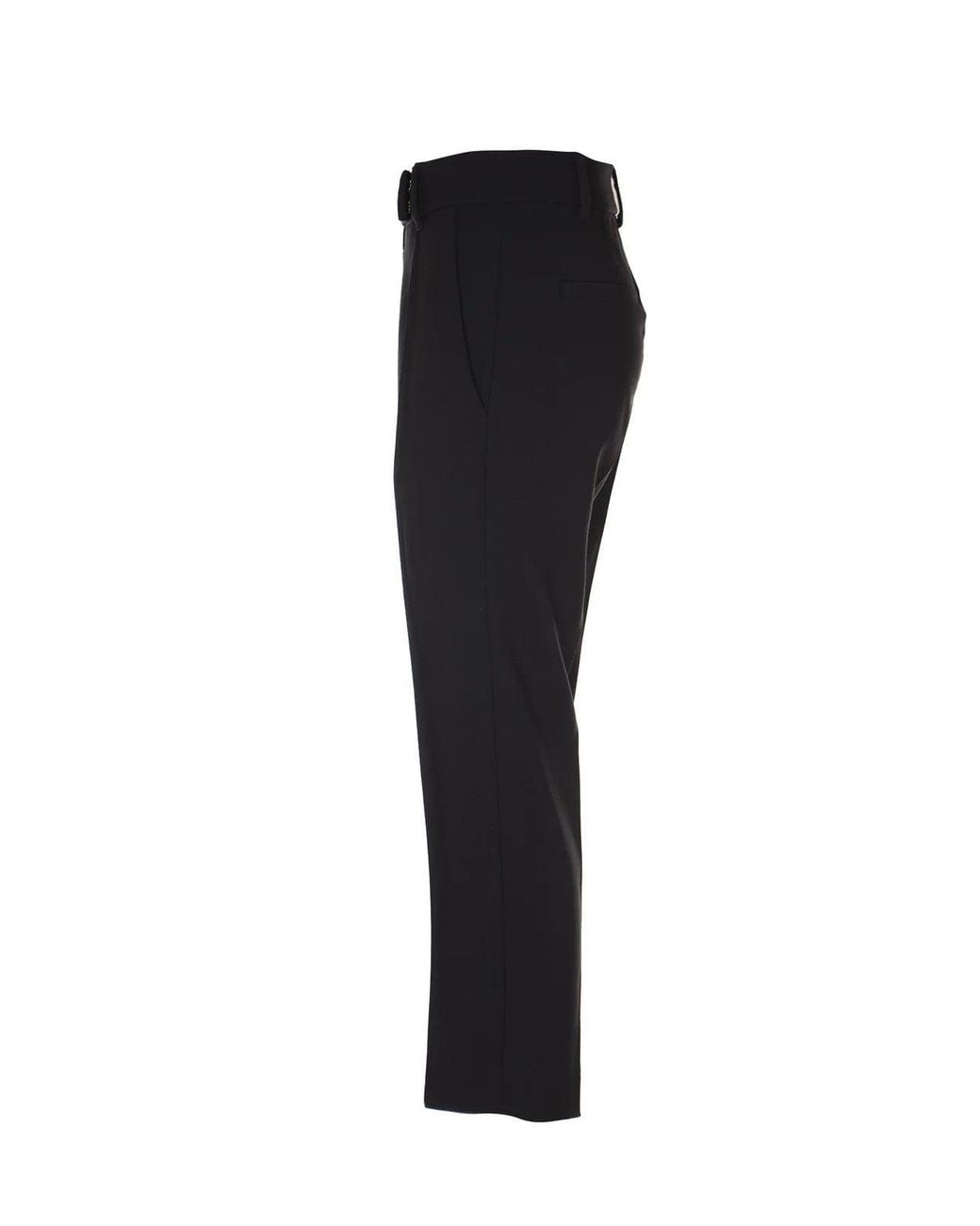 Brunello Cucinelli Black Virgin Wool Blend Trousers