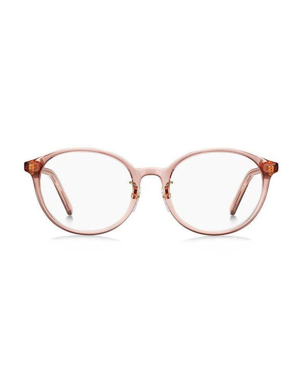 Marc Jacobs Brown Marc Jacobs Round Acetate Eyeglasses