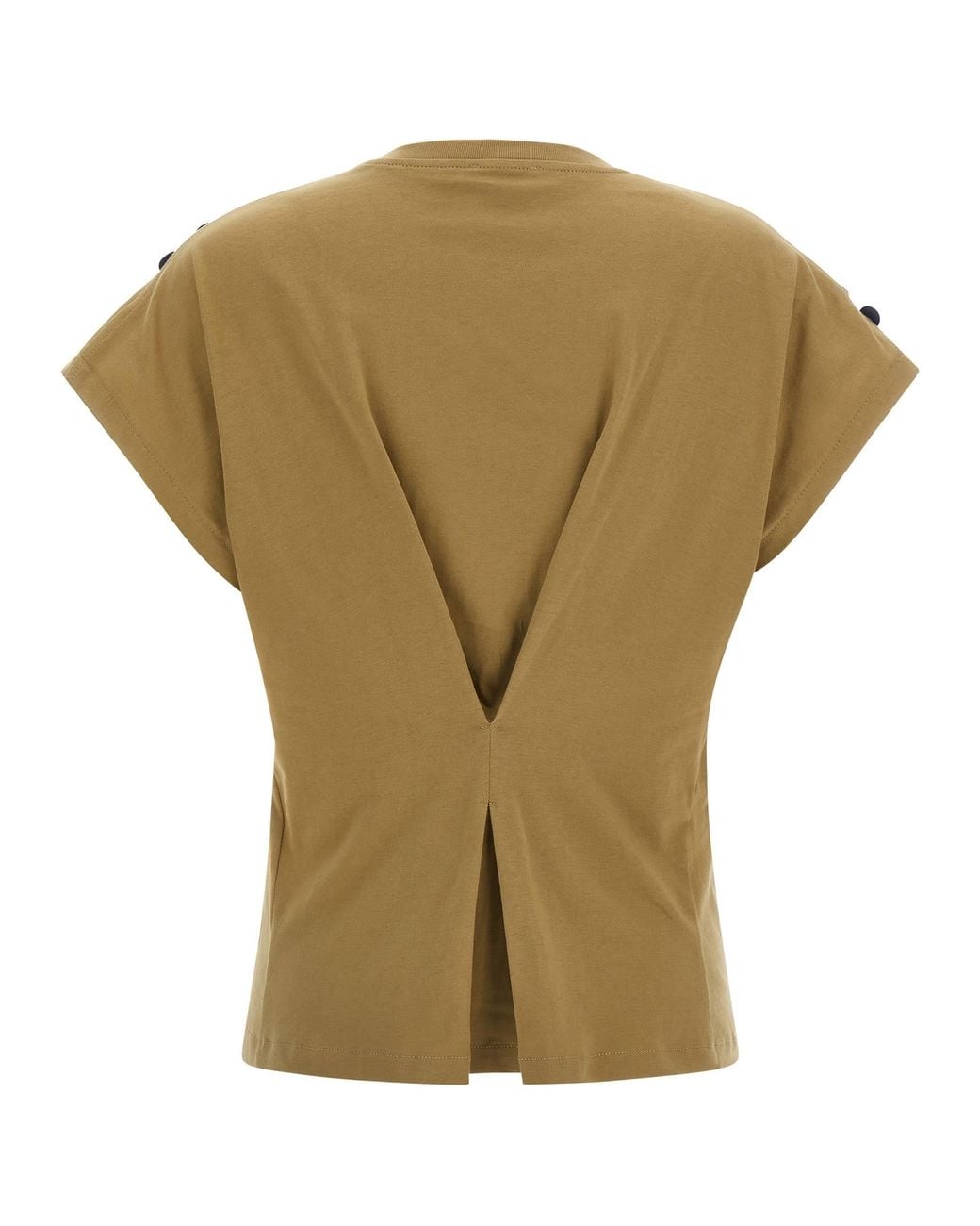 Nude Multicolor Sequin T-Shirt