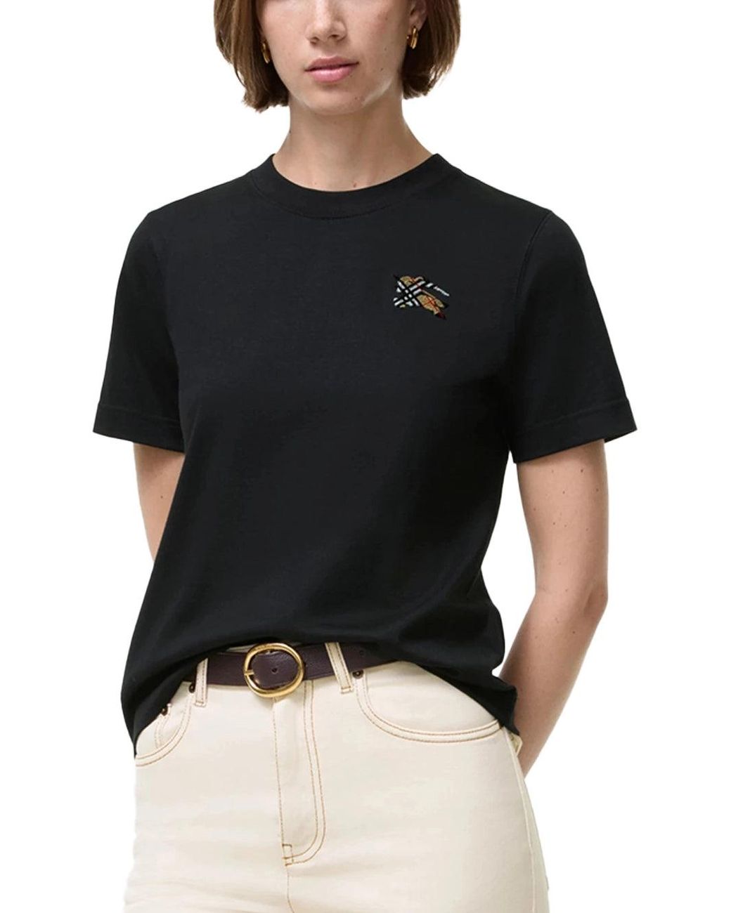 Burberry Black Frankie T-Shirt