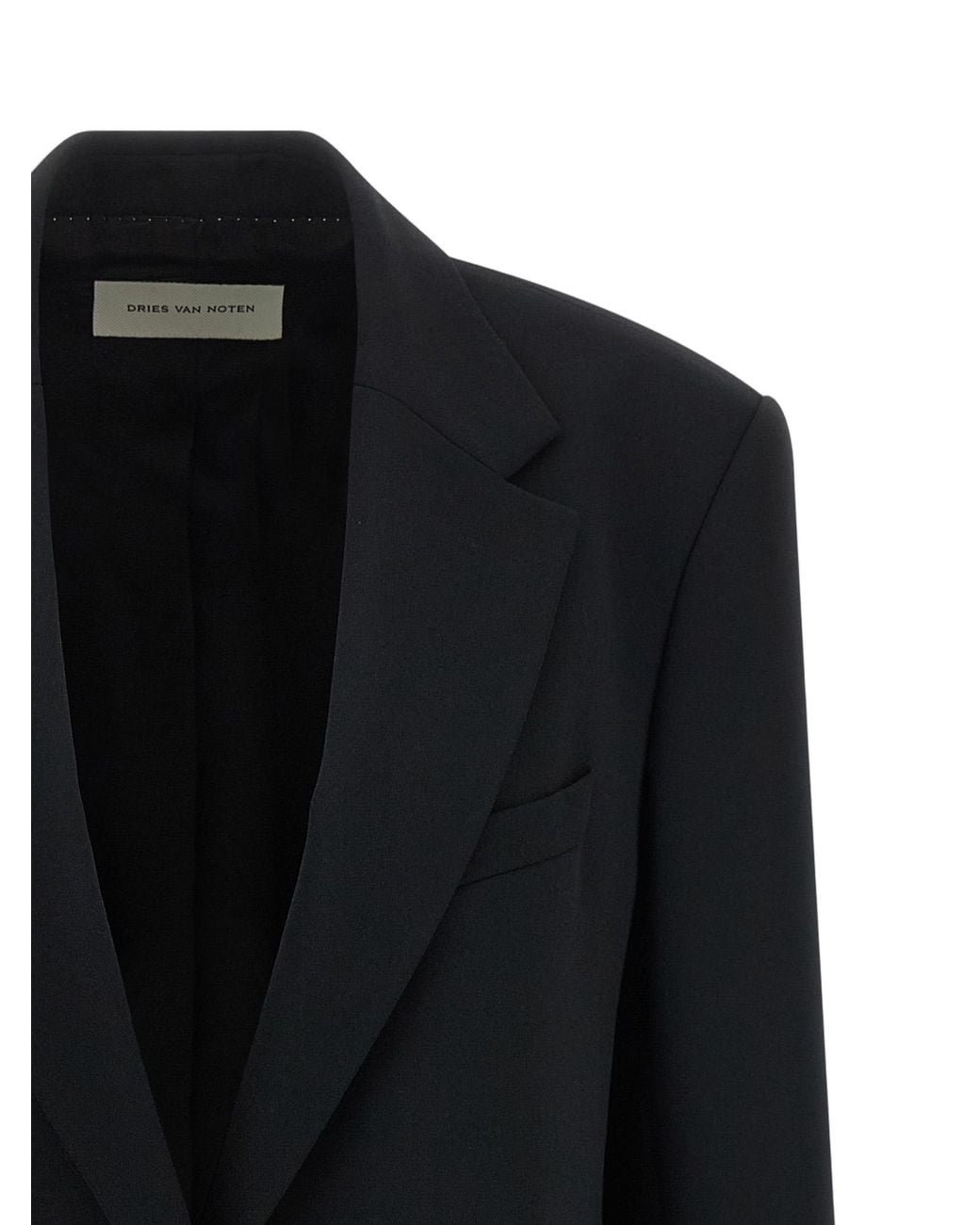 Dries Van Noten Black Dries Van Noten Blazer
