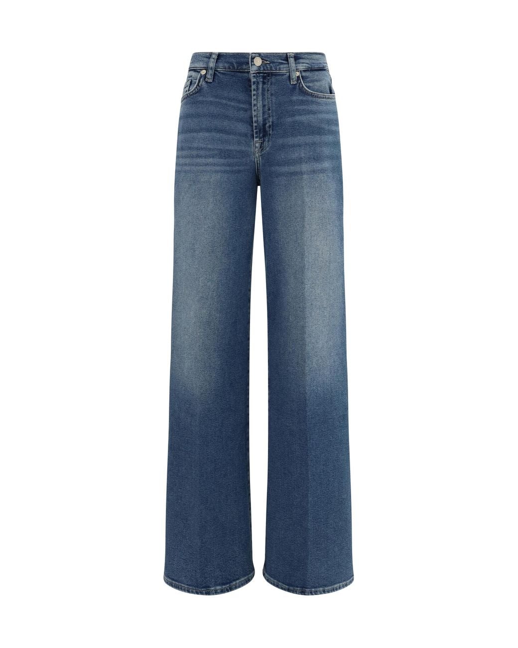 7 For All Mankind Blue Jeans Denim Cotton