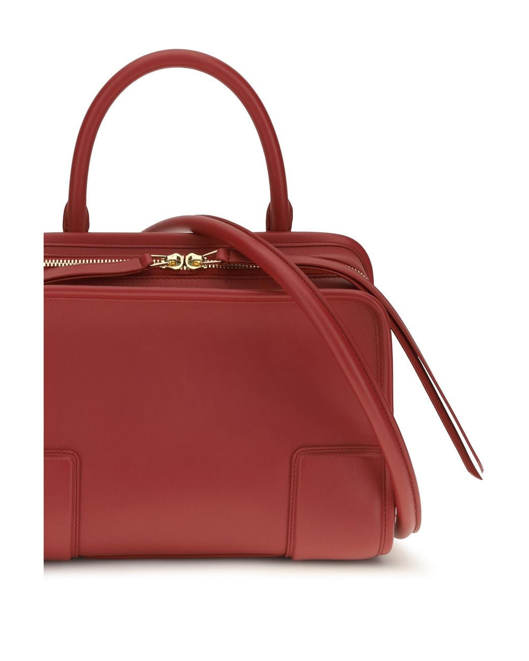 Loewe Red Handbag Small Amazona 180 Calf Leather Bag