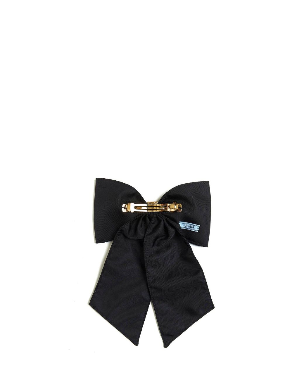 Prada White Re-Nylon Hair Clip