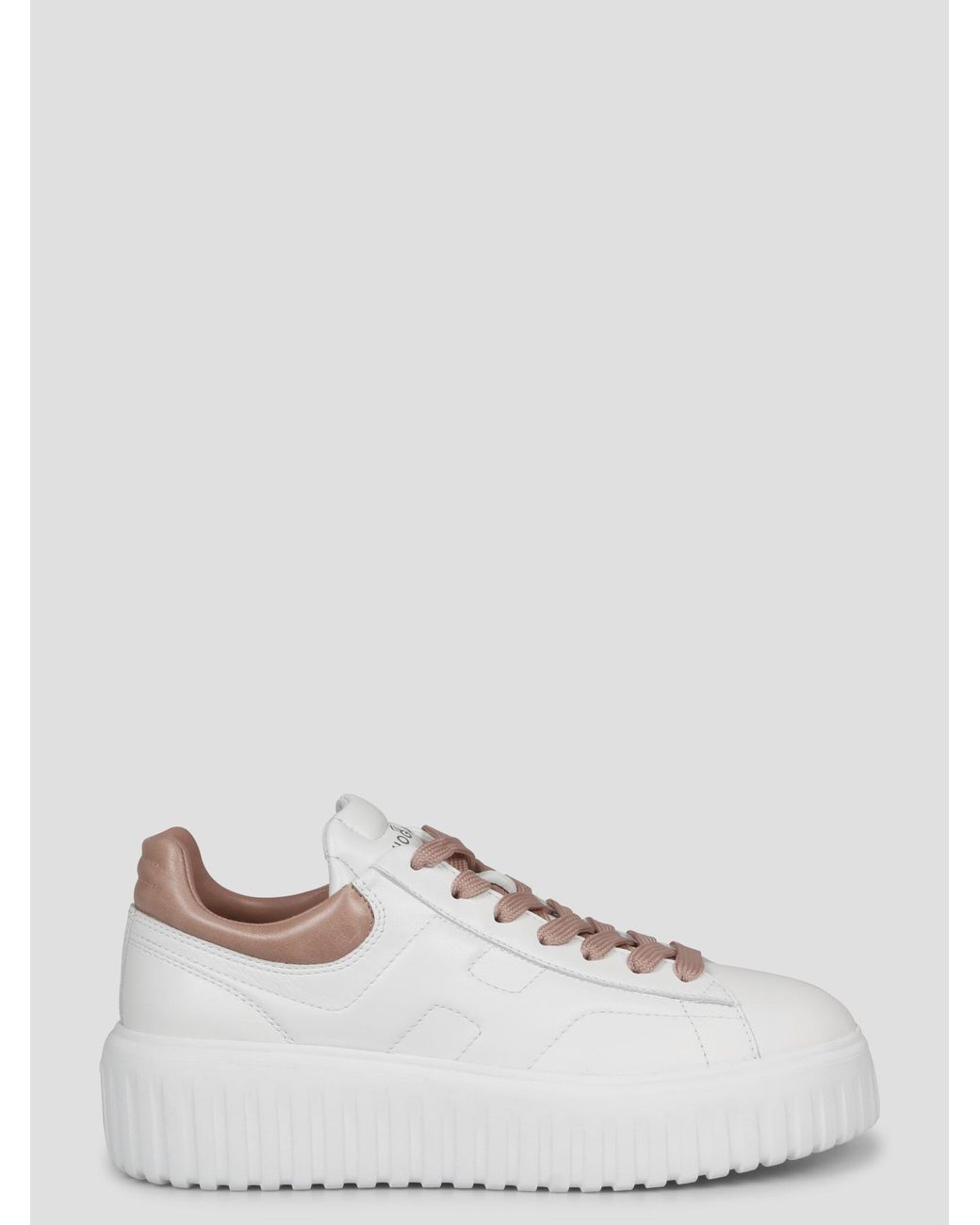 スニーカー HOGAN H-Stripes low-top leather sneakers H-Stripes leather sneakers in white - Hogan | Mytheresa