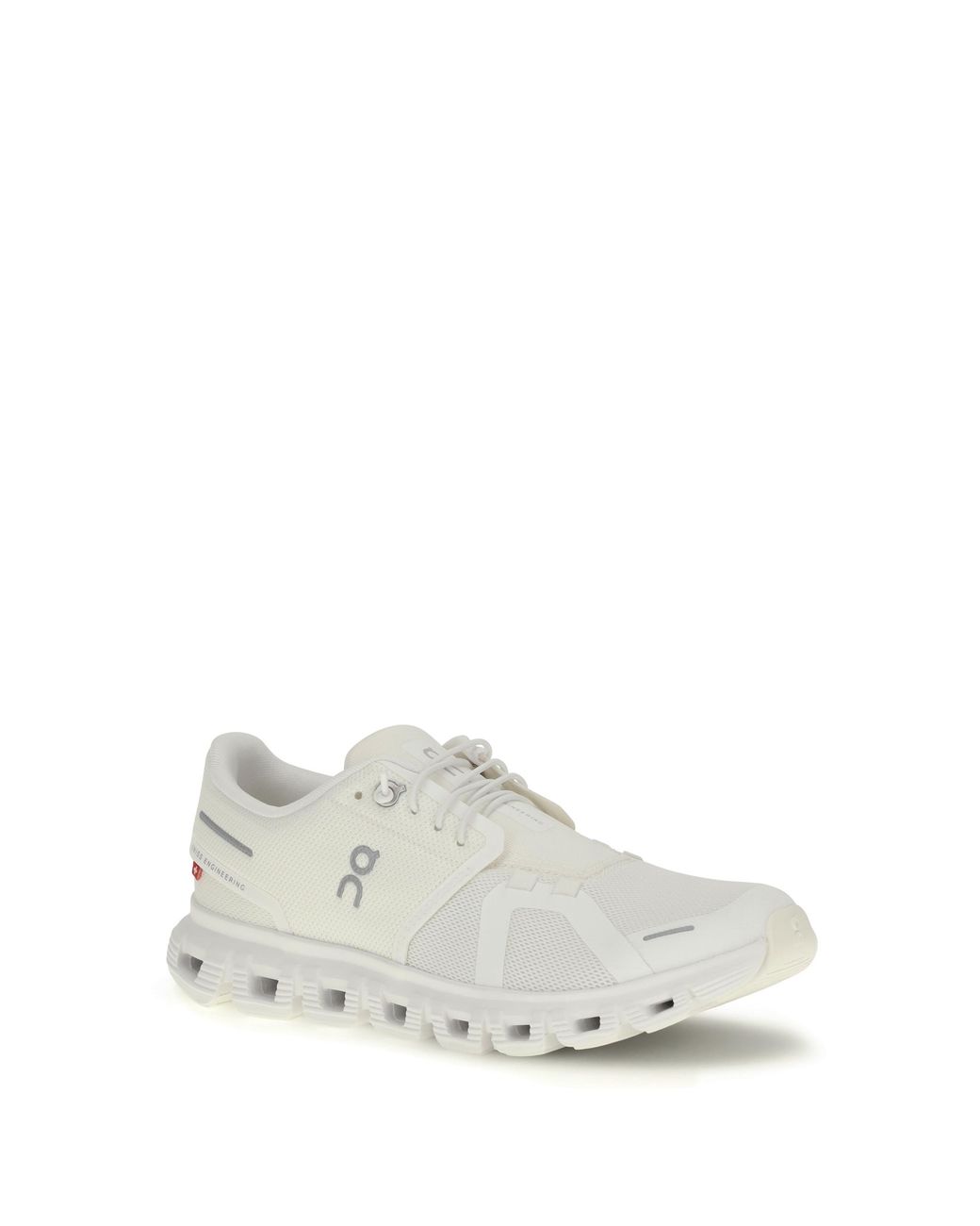 On Shoes White Sneakers Cloud Upper: Recycled Polyester Trainers