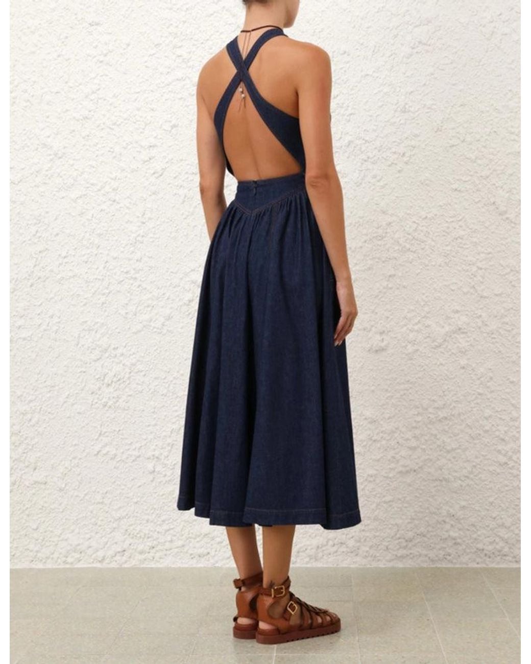 Zimmermann Blue Zimmermann Zimmer Dress