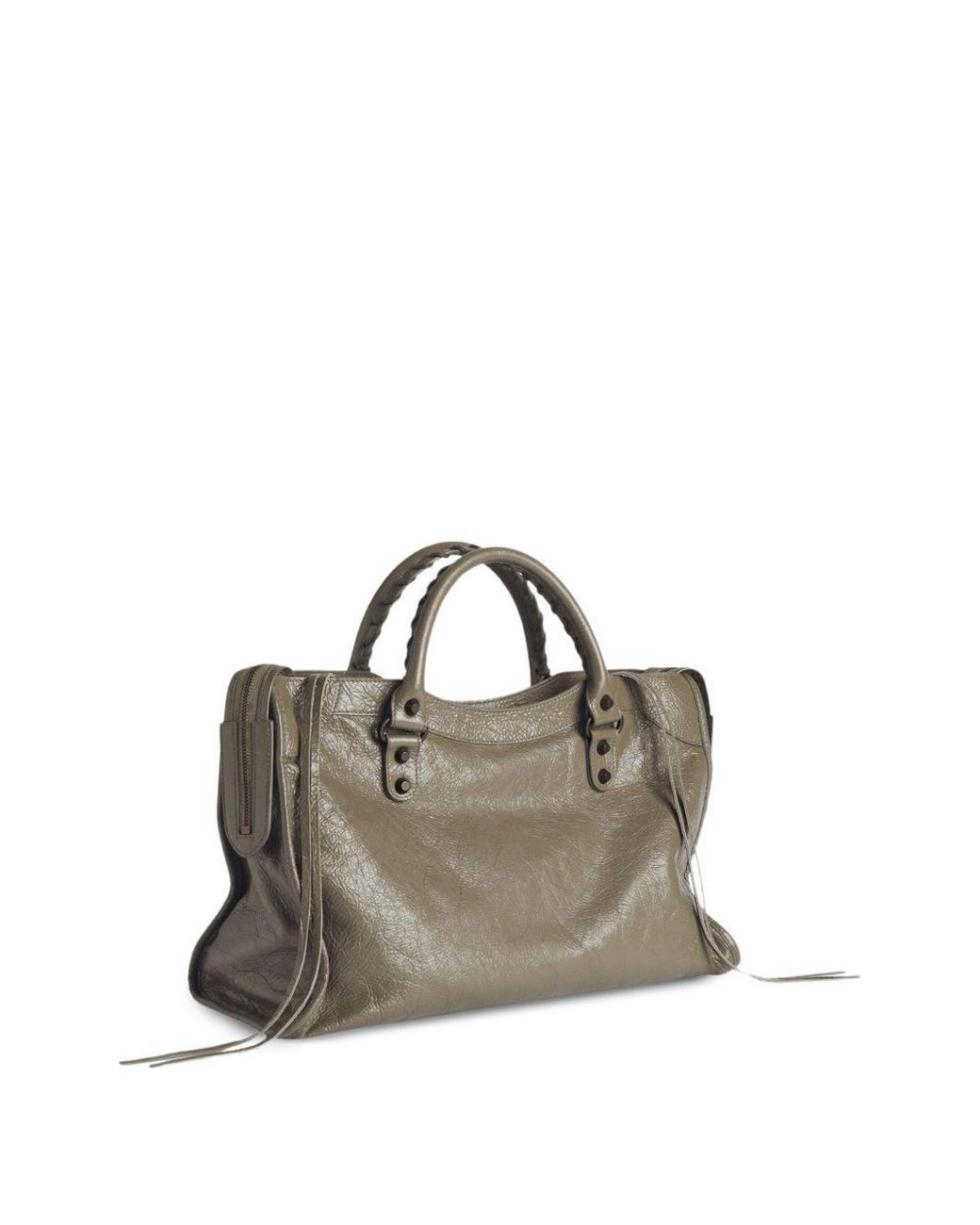 Balenciaga Metallic City Shoulder Bag
