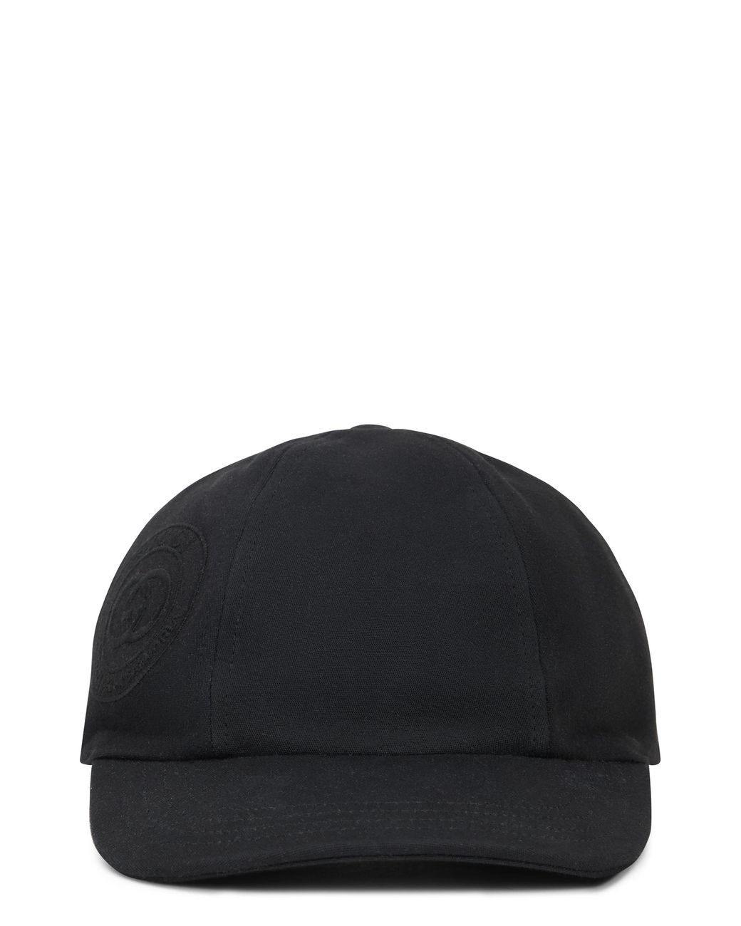 Gucci Black Cap Curved Brim Cotton Hat for men