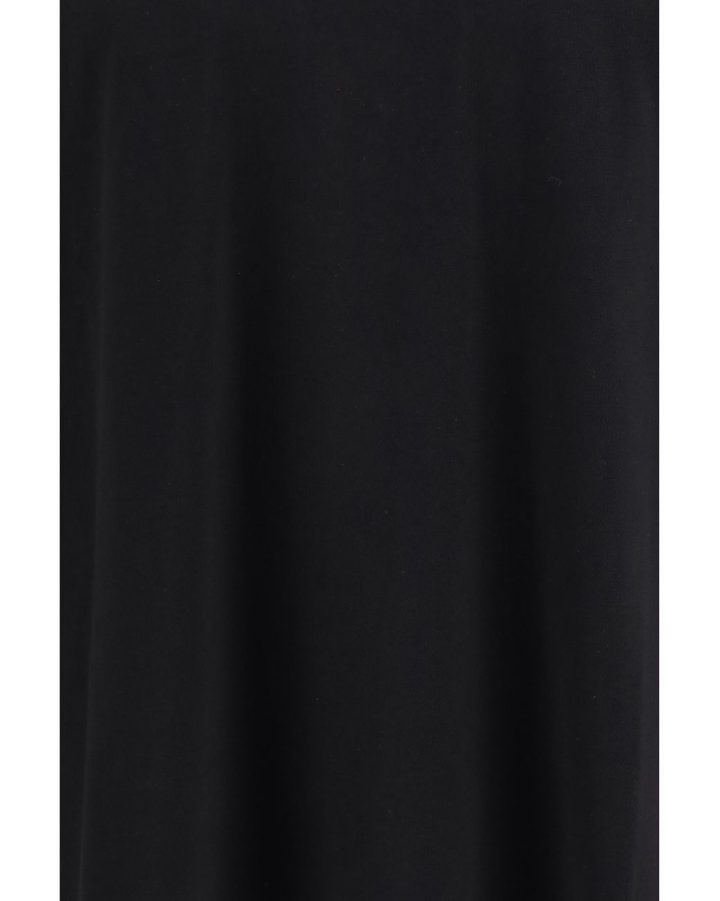 Dries Van Noten Black T-Shirt Crewneck Long-Sleeve Cotton T-Shirts for men