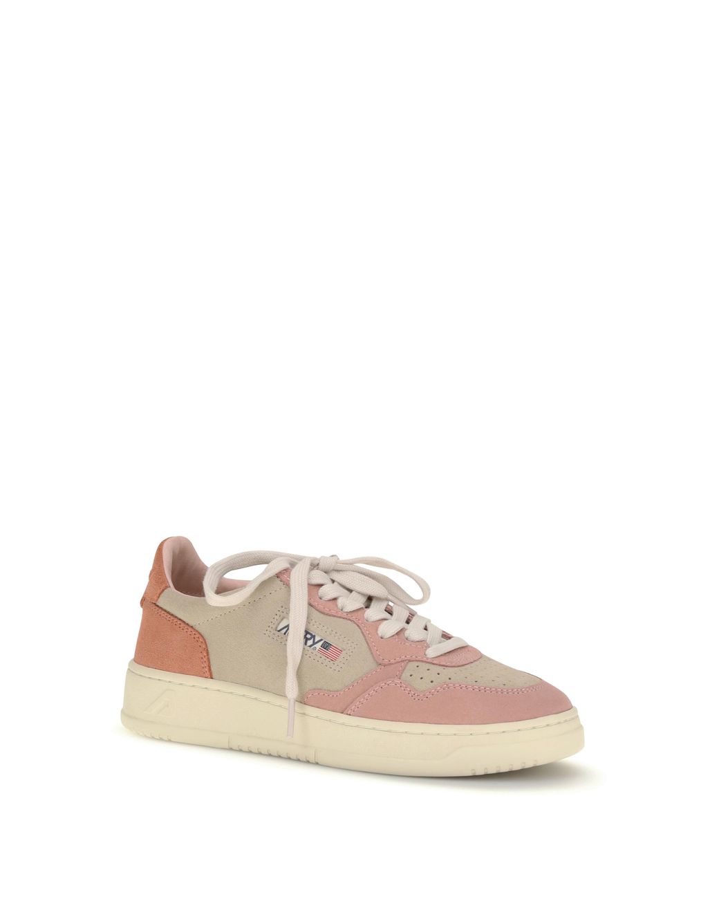 Autry White Autry Medalist Low Sneaker