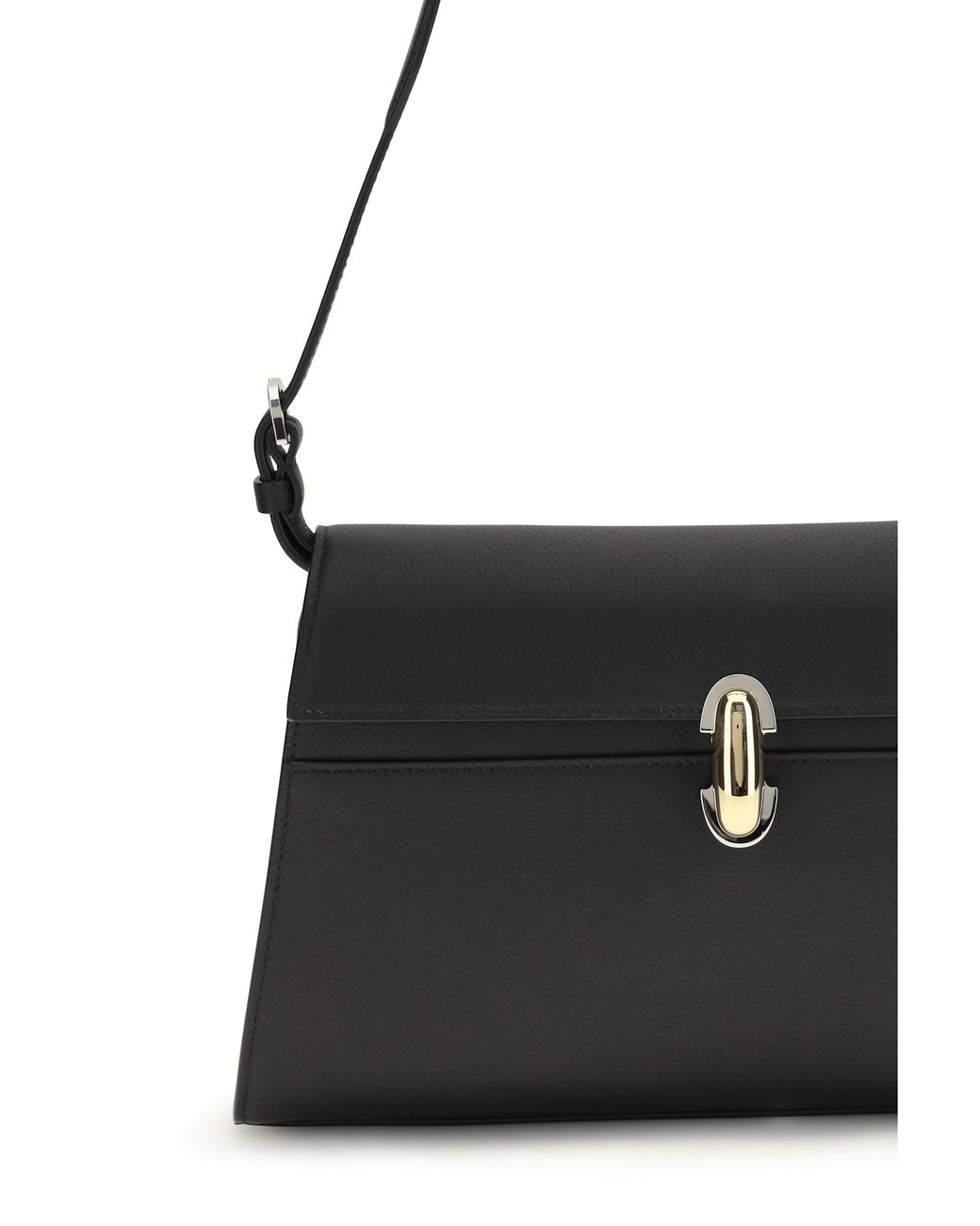 SAVETTE Black Savette Symmetry Shoulder Bag