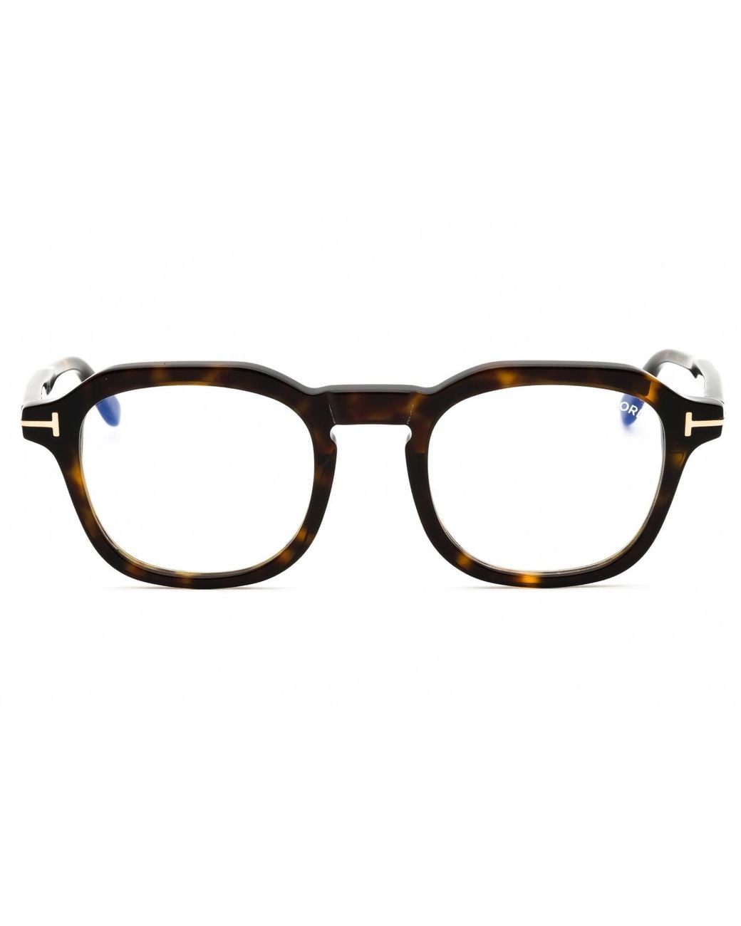 Tom Ford Black Tom Ford Ft5836B Tortoiseshell Acetate Eyeglasses — Tortoiseshell