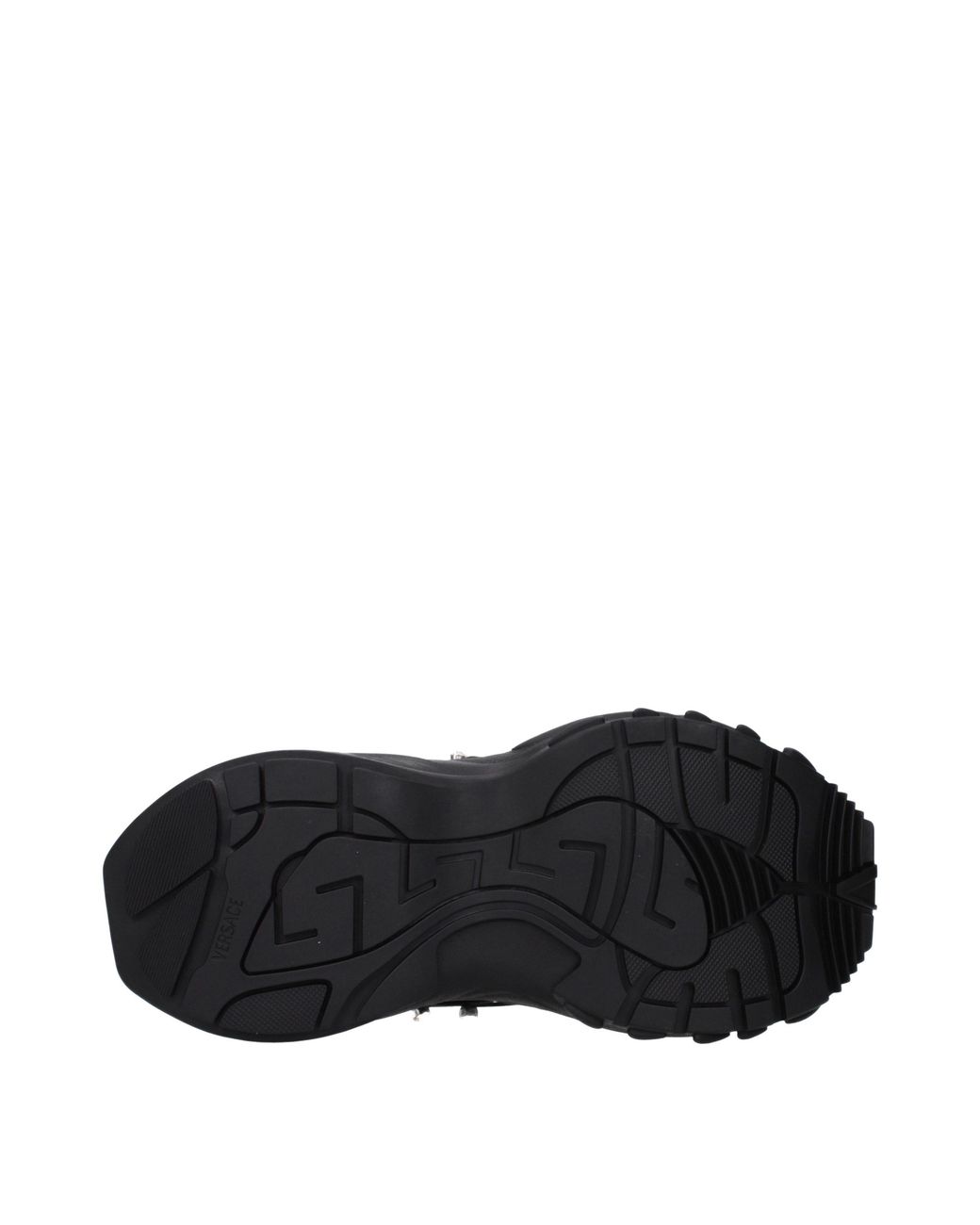 Versace Black Sneakers Fabric