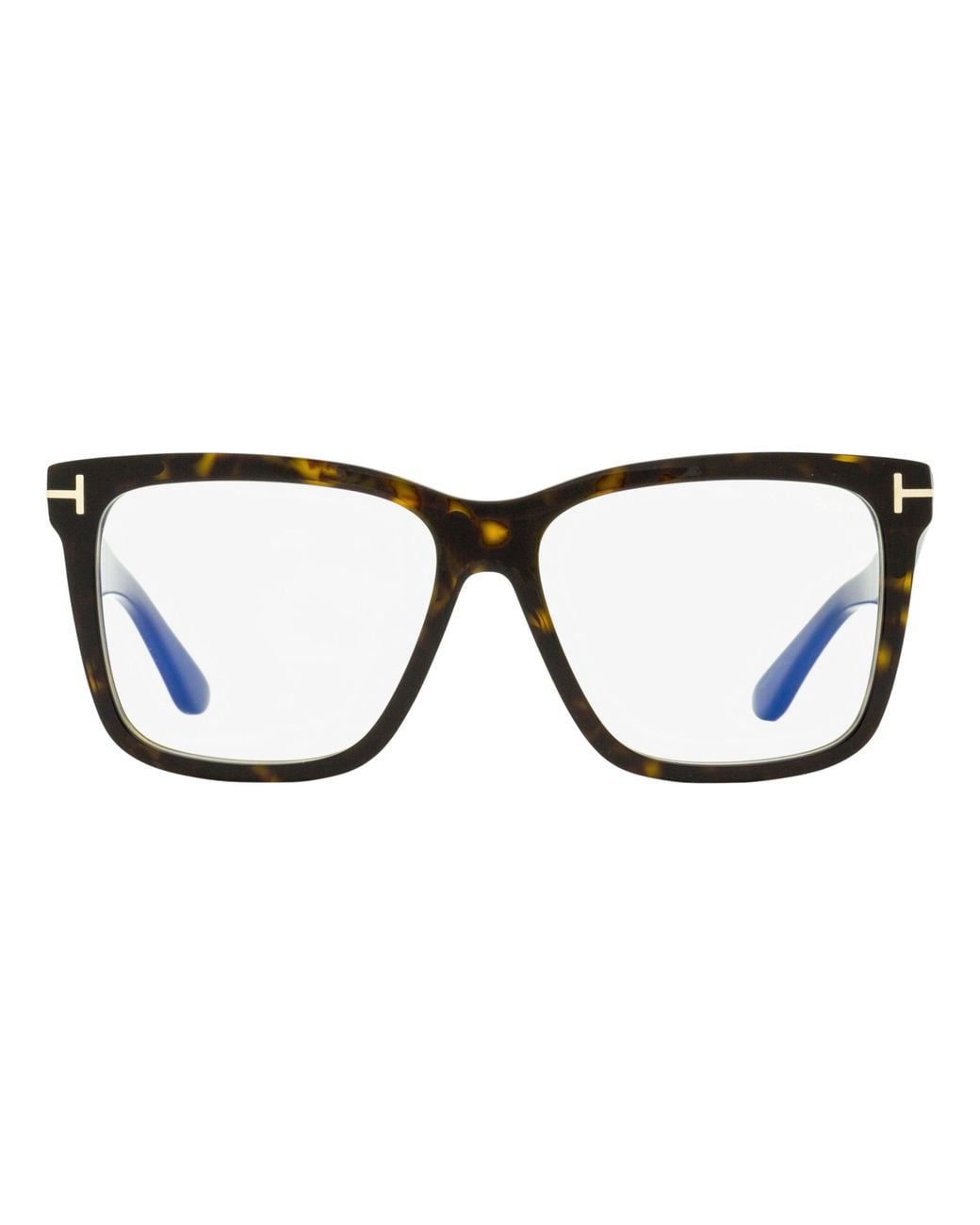 Tom Ford Black Magnetic Clip-On Eyeglasses Tf6069-B 052 54Mm Ft6069 Plastic (Acetate)
