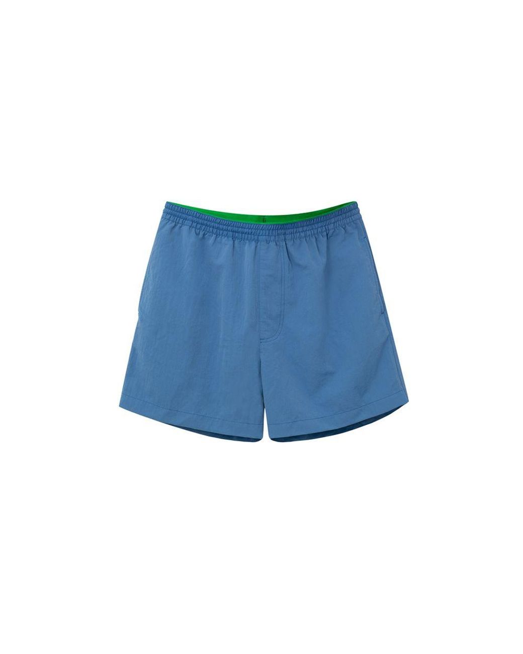 Bottega Veneta Blue Polyamide Swim Shorts for men