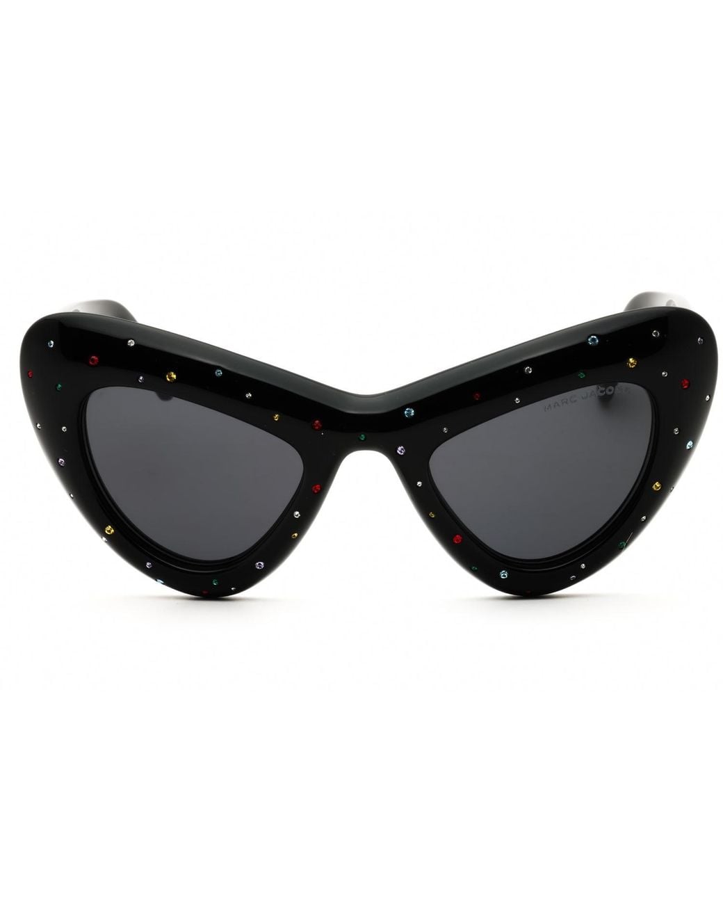 Marc Jacobs Black Marc Jacobs Marc798Sstr Embellished Cat Eye Sunglasses