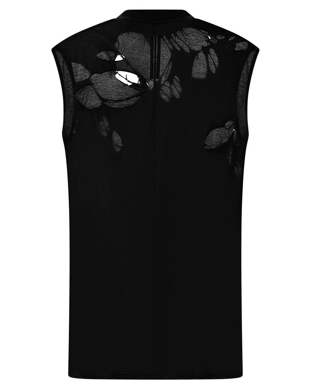 Rick Owens Black 'Tarp T' Top for men