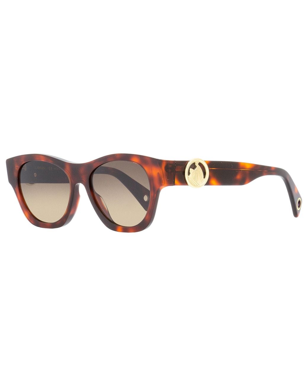 Lanvin Black Mother & Child Sunglasses Lnv604s Red Havana 55mm
