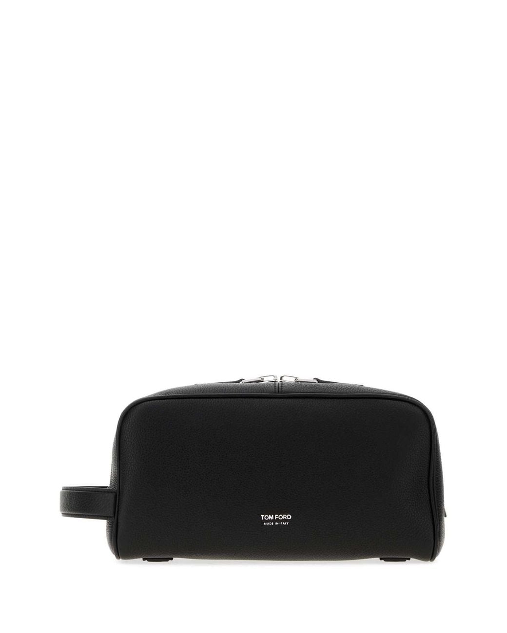 Tom Ford Black Tom Ford Leather Travel Wallet