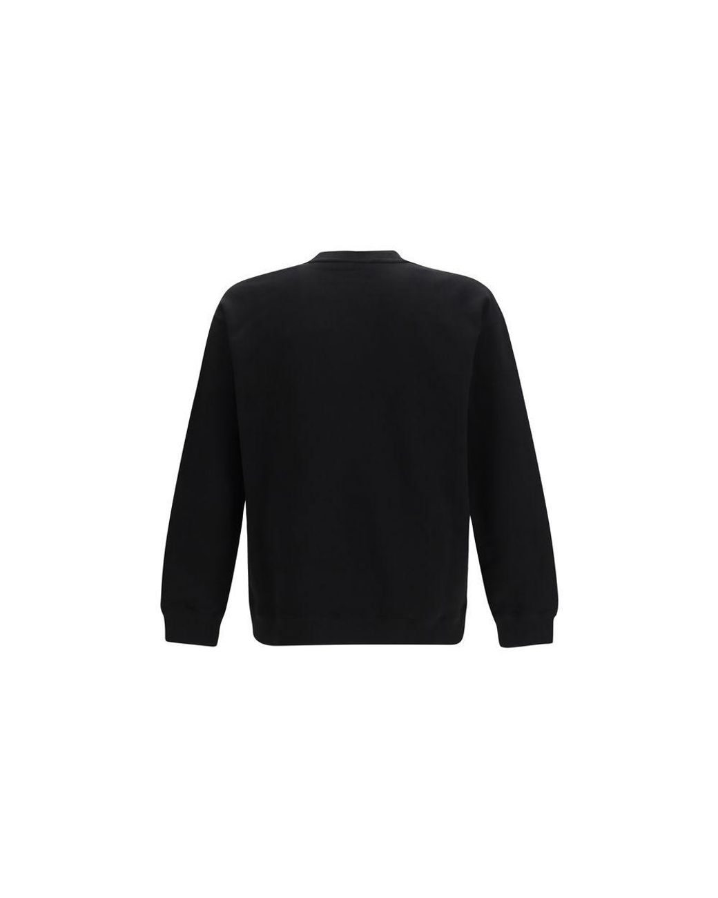Valentino Garavani Black Cotton Sweatshirt for men